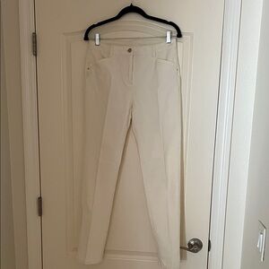 Winter white Straight-Leg Pants  Chico size 0 or US 4